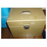 Metal Portable File Box w/key