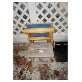 Directors Chair and Foot Stool