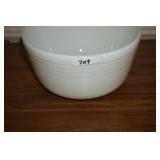 Large White Mixing Bowl by Pyrex