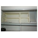 Collection of 3 Plastic Short Shelving Items