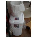 Lot of 2 Trash Cans