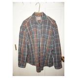 Rugged Point Sz L Flannel Shirt