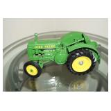 Vtg Metal John Deere Tractor Toy