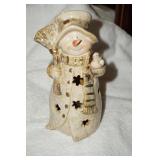 Snowman Tea Light Holder