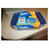 Two Zip Lock Containers NIP