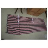 Pink & Gray Crocheted Shawl