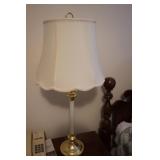 Brass Candlestick Table Lamp