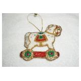Rocking Horse Christmas Ornaments
