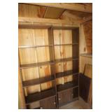 Two VTG Wooden Bookcases