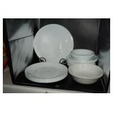 Corelle Ware White Dishes