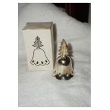 Silverplate Christmas Bell