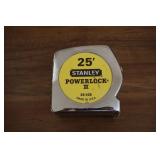 25 Foot Vintage Stanley Metal Tape Measure