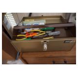 Metal Toolbox With Contents by Handicraft