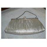 Silver Tone Evening Bag by Ande