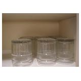 Shelf Lot of High Ball Glasses by Anchor Hocking