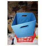 Cloth Blue Storage Container