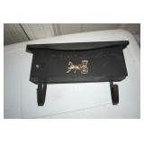 Vtg Metal Mailbox Wall Hanging