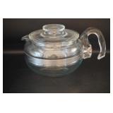 Clear Glass Pyrex Coffee Pot