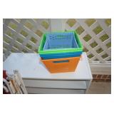 Colection of Plastic Baksets