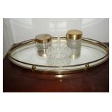 Dresser Set w/2empty containers/ring holder