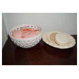2 Containers w/decorative soap