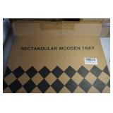 NIP Rectangle Wooden Tray