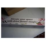 NIP Elevate Your Space w/ Dried Flowers Magic