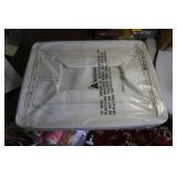 NIP 2pc Large Canvas Baskets