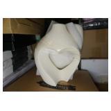 NIP Heart Shaped Vase