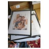 NIP Set of 14 Pack Black Picture Frames Various Sz
