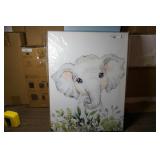 NIP Painting on Canvas Elephant