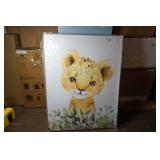 NIP Painting on Canvas Wild Cat