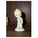 Precious Moments Style Figurine of Little Boy