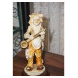 Clown Figurine Playing Music Figurine