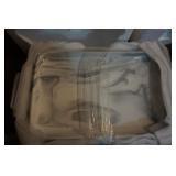 NIP Casserole Dish 9 x 8 marble very heavy