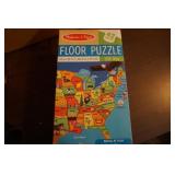 NIP 42pc Floor Puzzle of the USA ages 3+