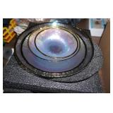 NIP Set of 4 Iridescent Nesting Bowls