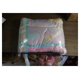 NIP Throw Pink & Spaceships For Children/Babies