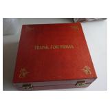 Trunk for Carrying Trivia Games