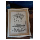 NIP God Is The....Wall Decor