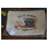 Cosmetic Makeup Bag When Life Gets Blurry..NIP