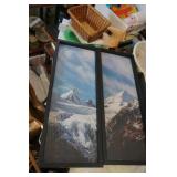 Collection of 3 Mountain Scene Pictures