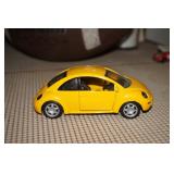Yellow VW Bug Car Toy