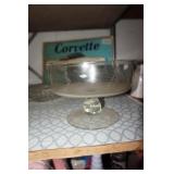 Princess House Heritage Crystal Footed Compote