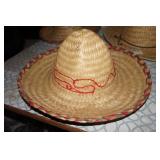 Woven Straw Sombrero Hat