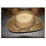 Woven Straw Cowboy Hat