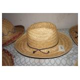 Woven Straw Cowboy Hat