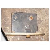 Antique Cast Iron Mortise Door Lock