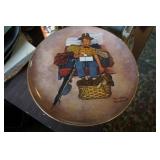 Norman Rockewell Plate Scotties Stow Away