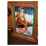 Wooden Coca Cola Cabinet